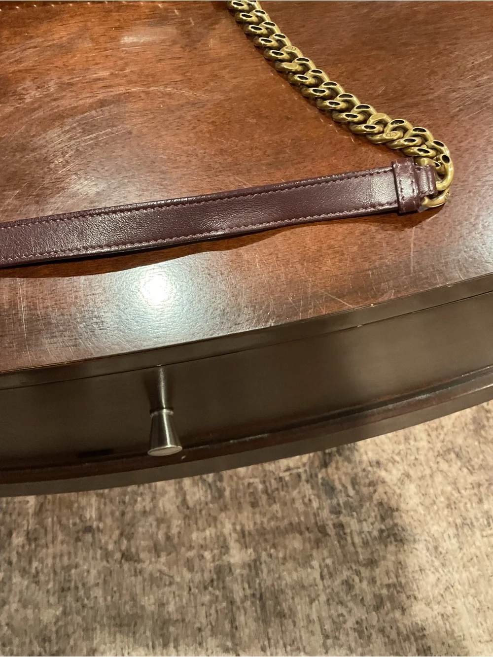 Dior structured crossbody